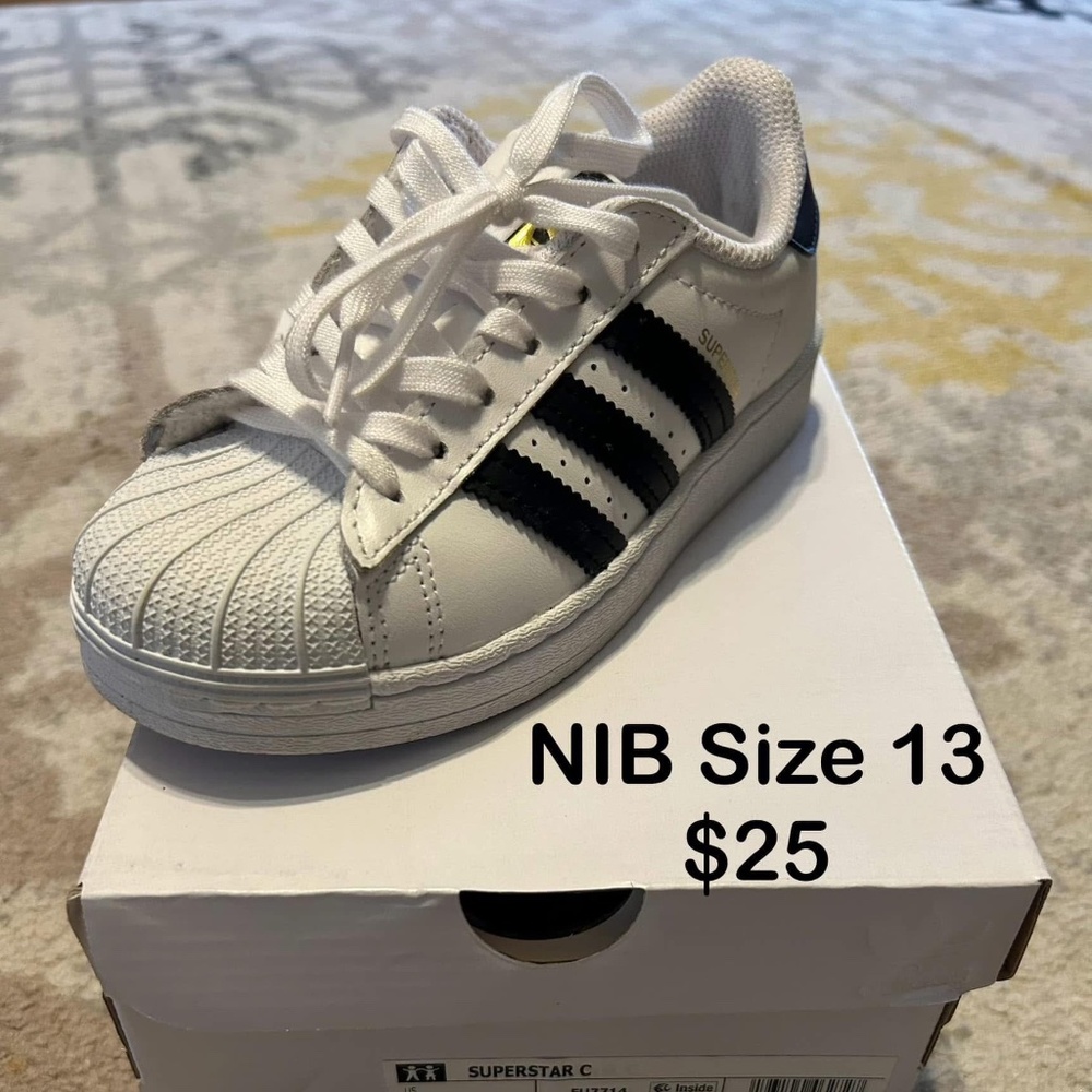 Adidas kids size 13